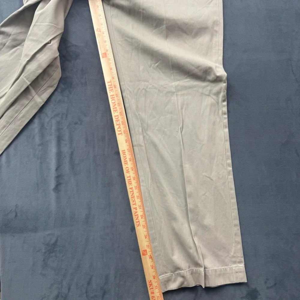Banana Republic Dawson Chinos Mens 36x32 Khaki Tan Cotton Straight Leg Pants
